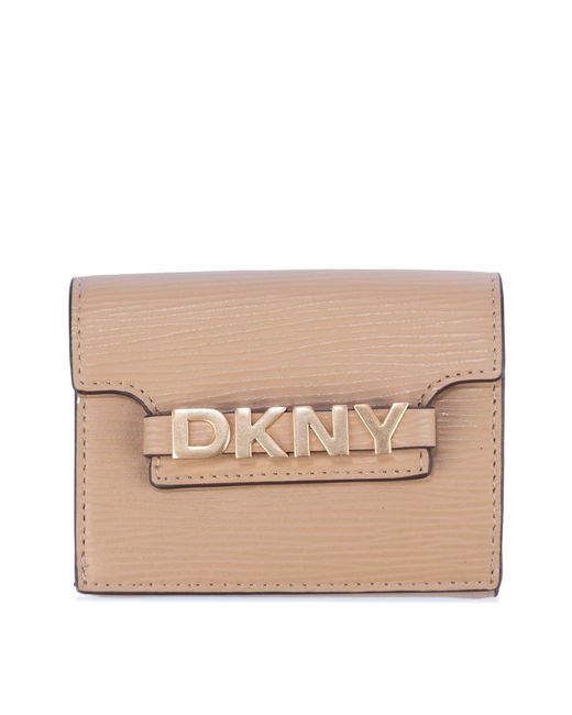 DKNY Natural Avril Tri-Fold Wallet for men