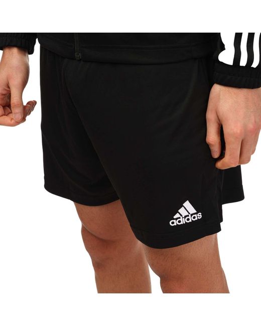 Adidas Black Entrada 22 Shorts for men