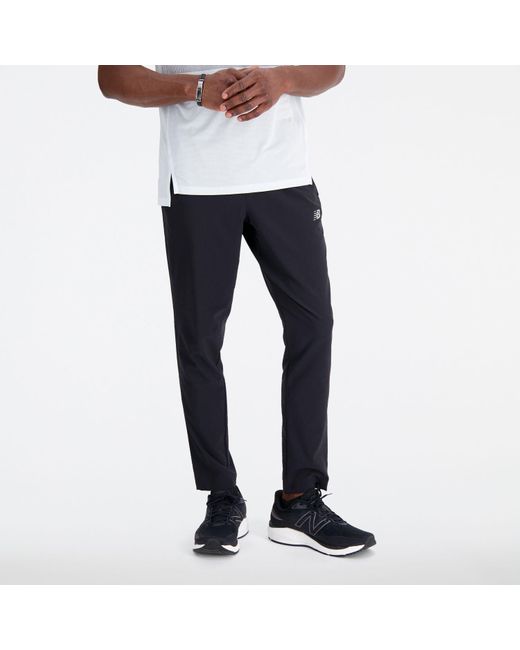 New Balance Blue Accelerate Pants for men