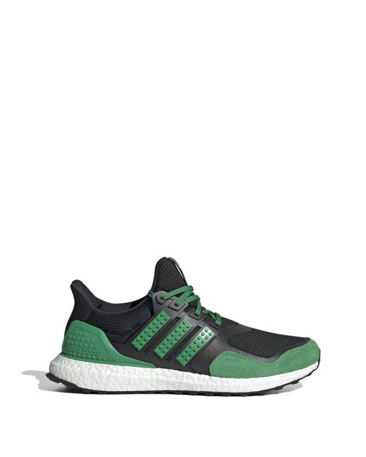 Adidas Green Ultraboost Dna X Lego Running Shoes for men