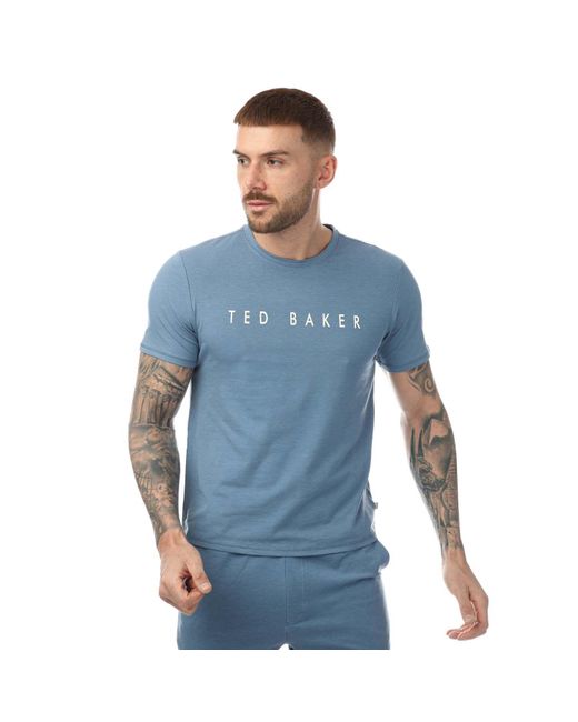 Ted Baker Blue T- Shirt for men