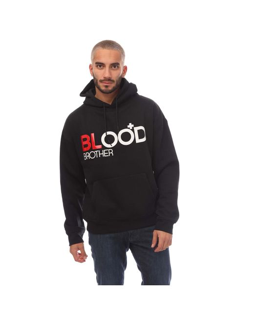 Blood Brother Black Brand Hoodie for men
