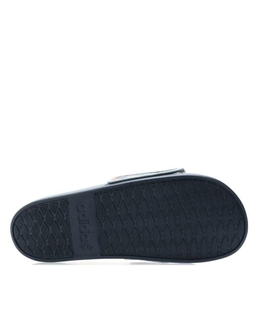 Adidas Blue Adilette Comfort Slide Sandals for men