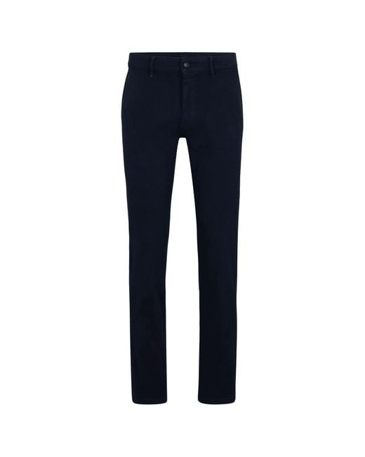 Boss Blue Slim -fit Chinos for men