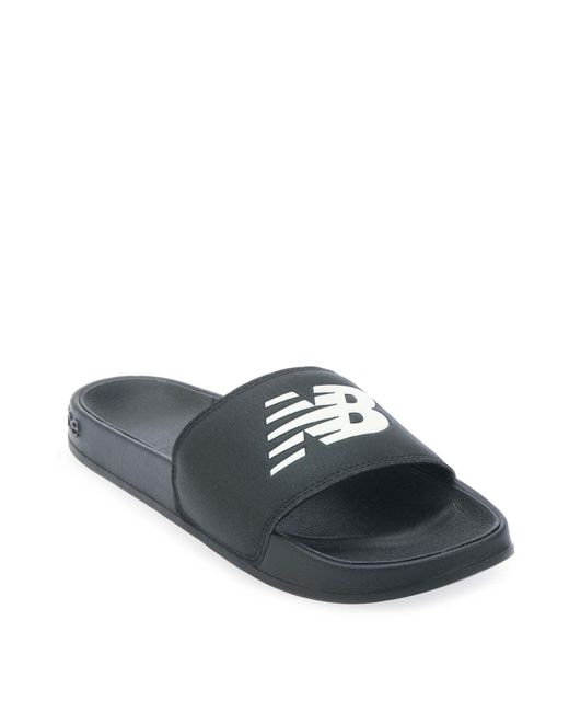 New Balance Gray 200 Slide Sandals
