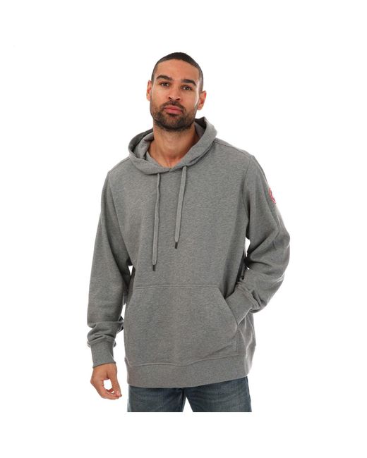 Canada Goose Gray Huron Hoodie for men