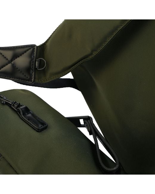 Ted Baker Green Daintre-satin Nylon Backpack for men