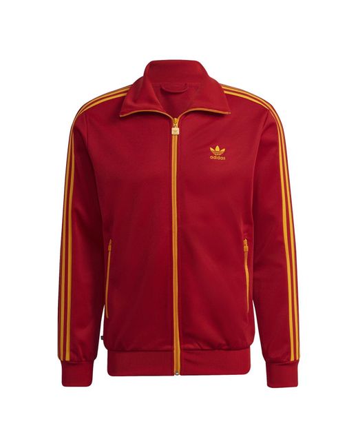 Adidas Originals Red Originals Beckenbauer Track Top for men