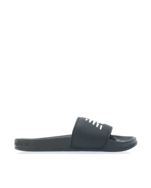 New Balance Gray 200 Slide Sandals