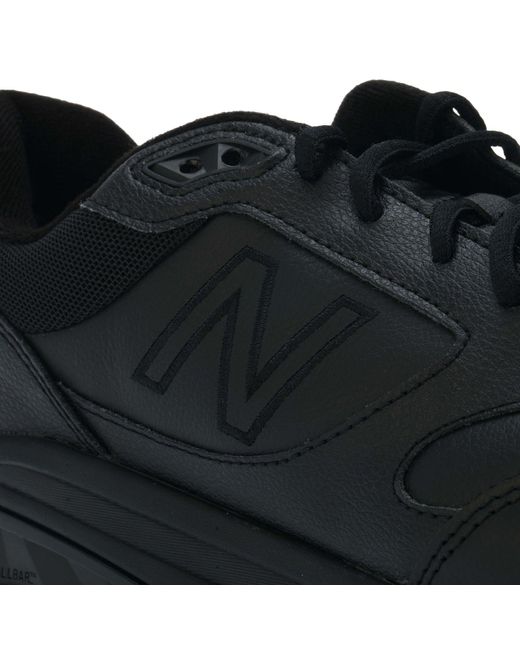 New Balance Black 928v5 Walking Shoes D Width for men