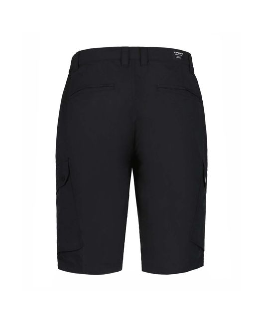 Icepeak Black Anzio Walking Shorts for men