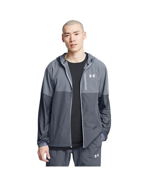 Under Armour Blue Vanish Windbreaker Jacket for men