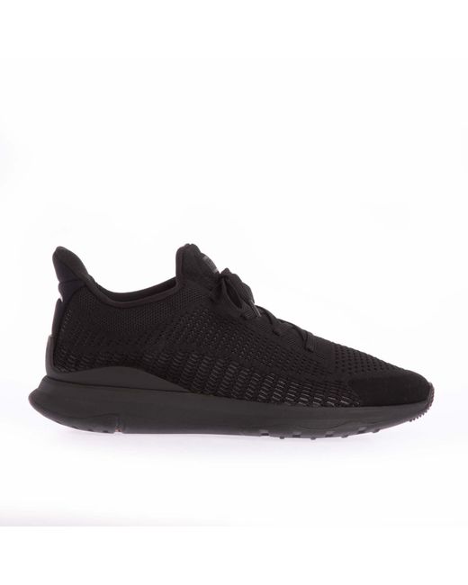 Fitflop Black Vitamin Ffx Knit Sports Trainers