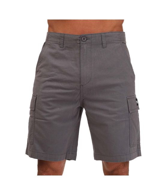 Weekend Offender Gray High Desert Cargo Short for men