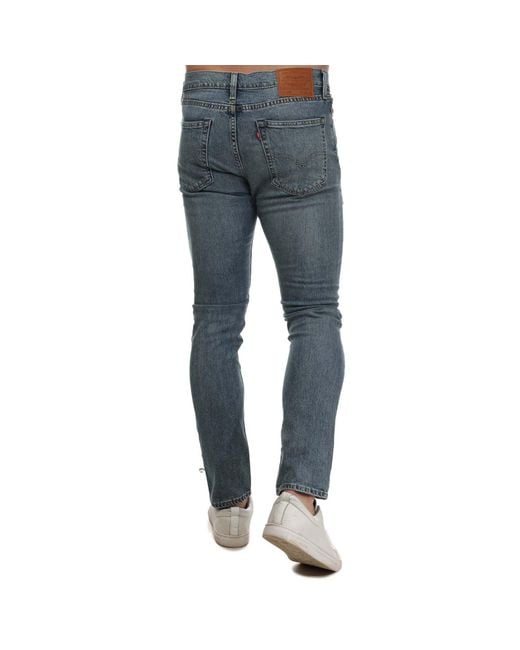 Levi's Blue 510 Super Worn Skinny Jeans for men
