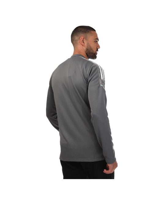 Adidas Gray Condivo 21 Track Jacket for men