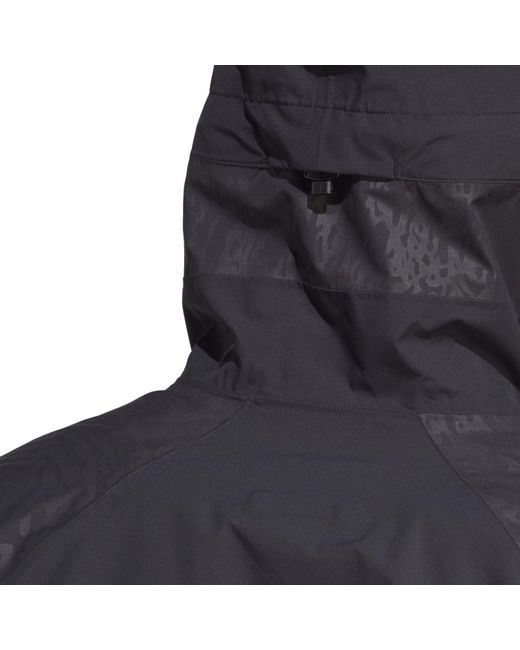 Adidas Blue Terrex Utilitas Rain.rdy Jacket for men