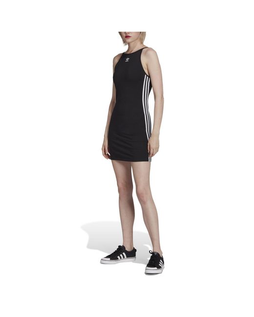 Adidas Originals Black Adicolor Classics Summer Dress
