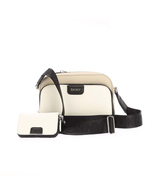DKNY Gray Caiden Camera Cross Body Bag for men