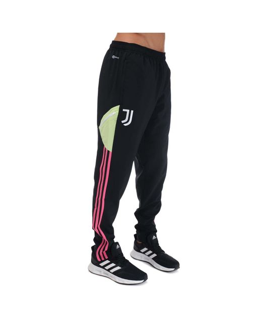 Adidas Black Juventus 2022/23 Presentation Pants for men