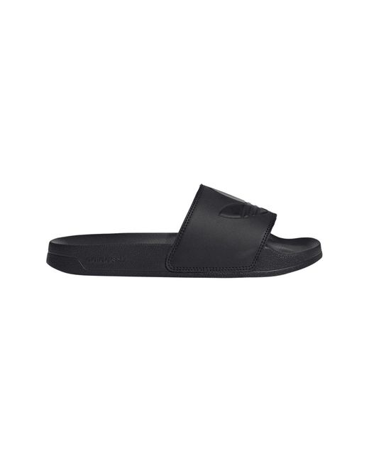 Adidas Originals Black Adilette Lite Slide Sandals for men