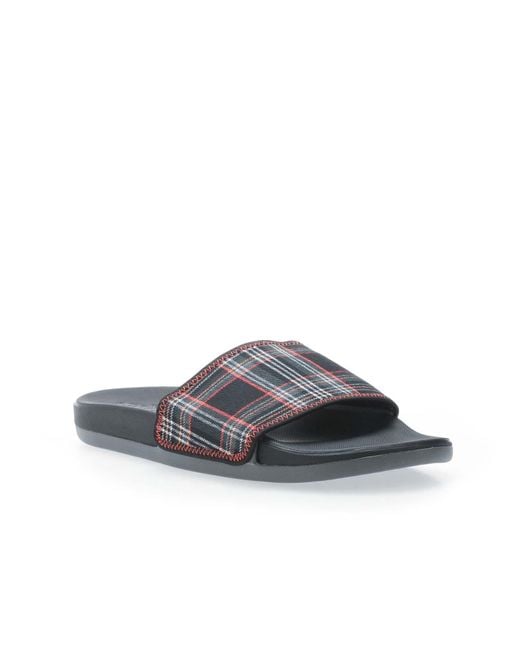 Adidas Gray Adilette Comfort Sliders for men