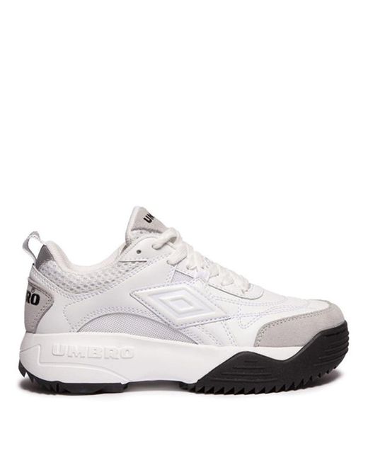 Umbro White Maxima Low Trainers for men