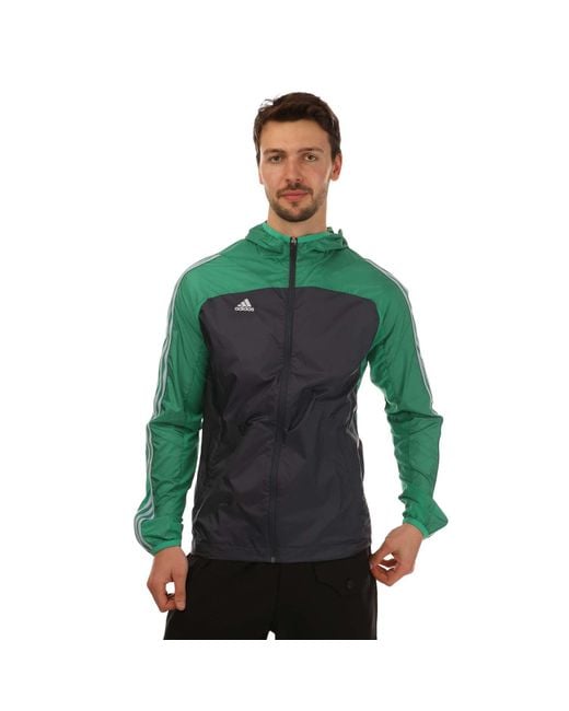 Adidas Green Tiro Windbreaker Jacket for men