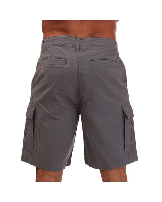 Weekend Offender Gray High Desert Cargo Short for men