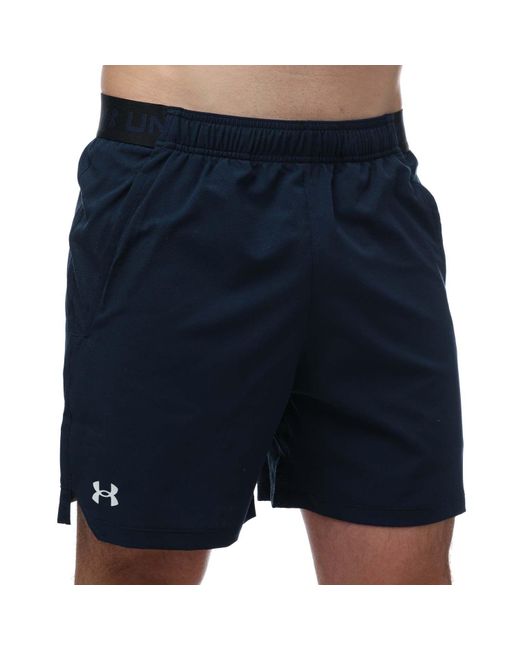 Under Armour Blue Ua Vanish Woven 6in Shorts for men