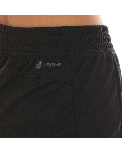 Adidas Black Pacer 3-bar Knitted Shorts