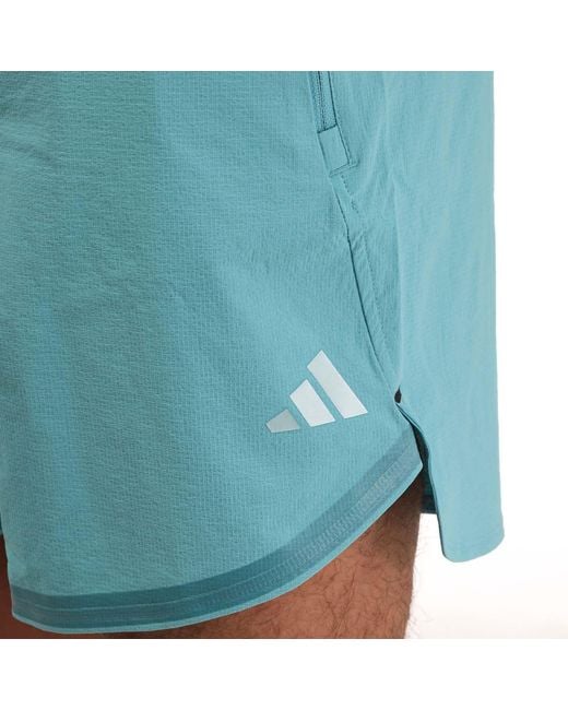 Adidas Blue Designed 4 Training Cordura Workout Shorts for men