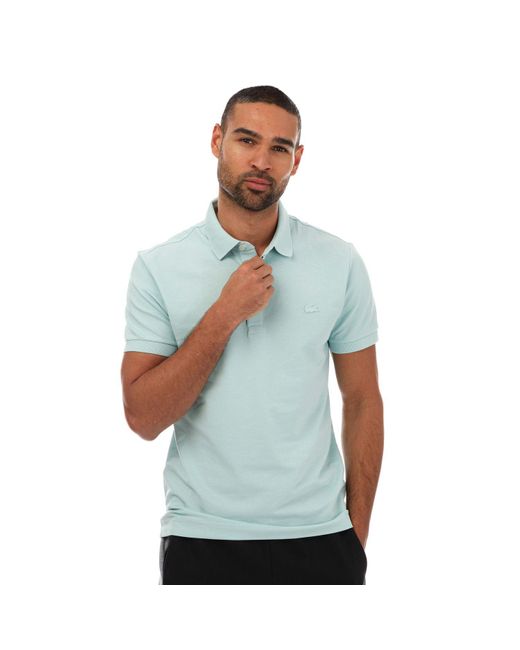 Lacoste Green Paris Pique Polo Shirt for men