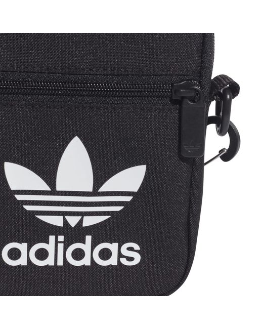 Adidas Originals Black Adicolor Classic Festival Bag for men