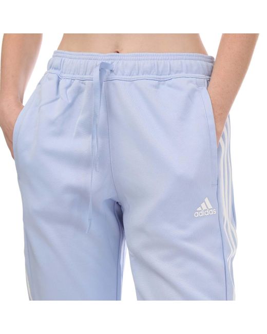 Adidas Blue Tiro Suit Up Lifestyle Tracksuit Bottoms for men