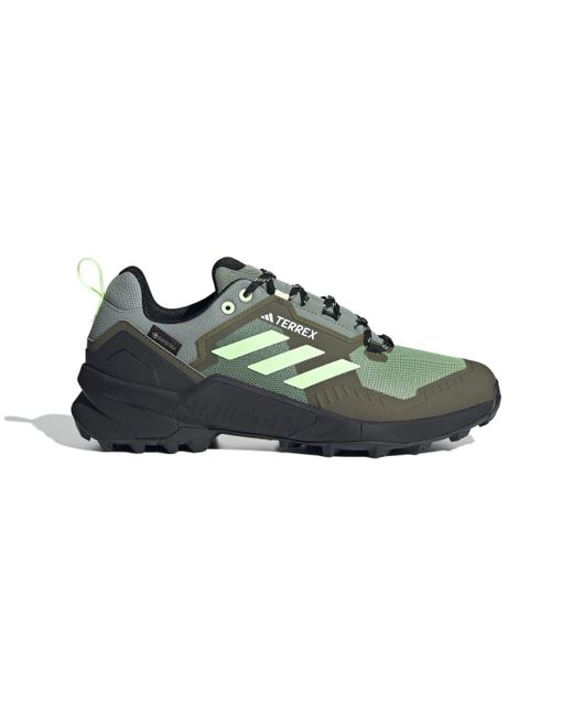 Adidas Green Terrex Swift R3 Gore-Tex Hiking Shoes Size 6.5 for men