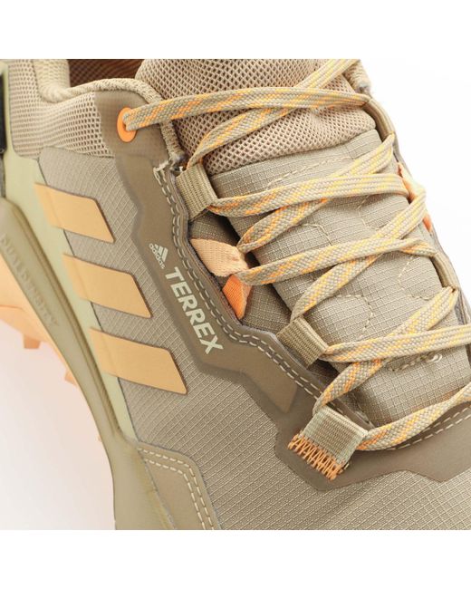 Adidas Natural Terrex Ax4 Gore-tex Hiking Shoes