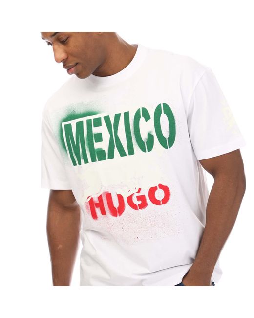 HUGO Red Mexico Graphic T-Shirt for men