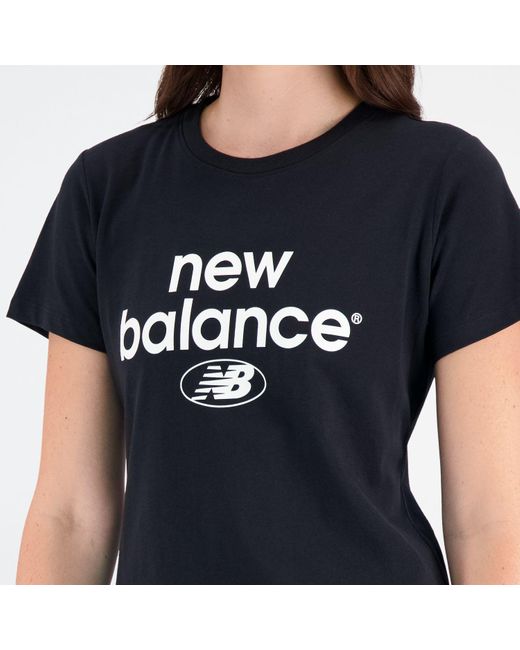 New Balance Blue Essentials Reimagined Athletic Fit T-shirt