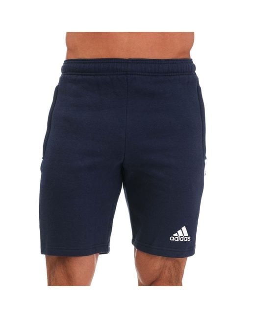 Adidas Blue Tiro 21 Sweat Shorts for men
