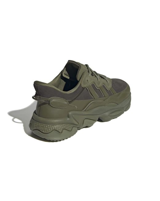 Adidas Originals Green Ozweego Running Shoes for men