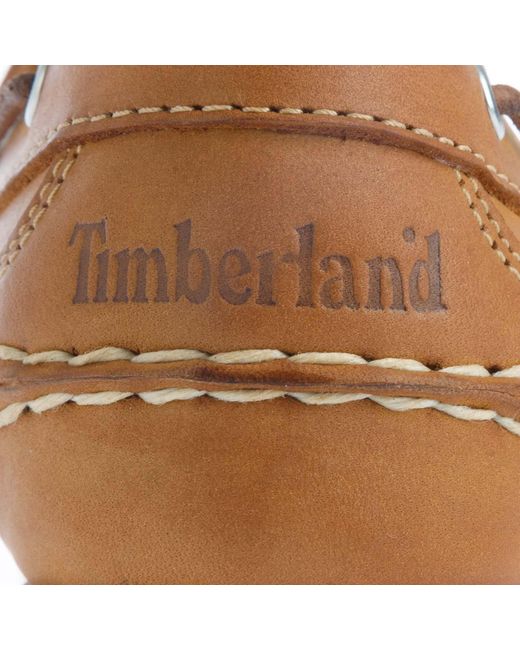 Timberland Brown Womenss Classic Boat Shoes