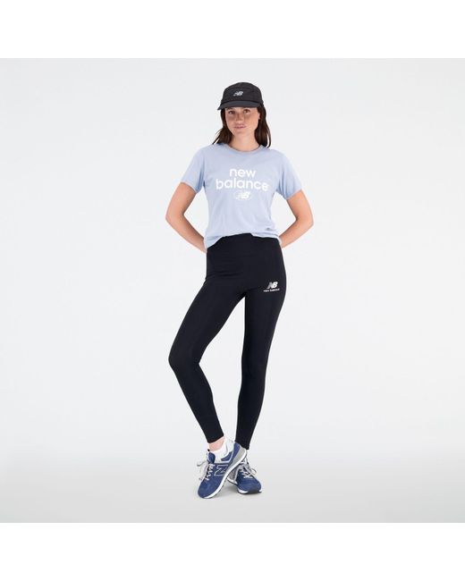 New Balance Blue Essentials Athletic Fit T-shirt