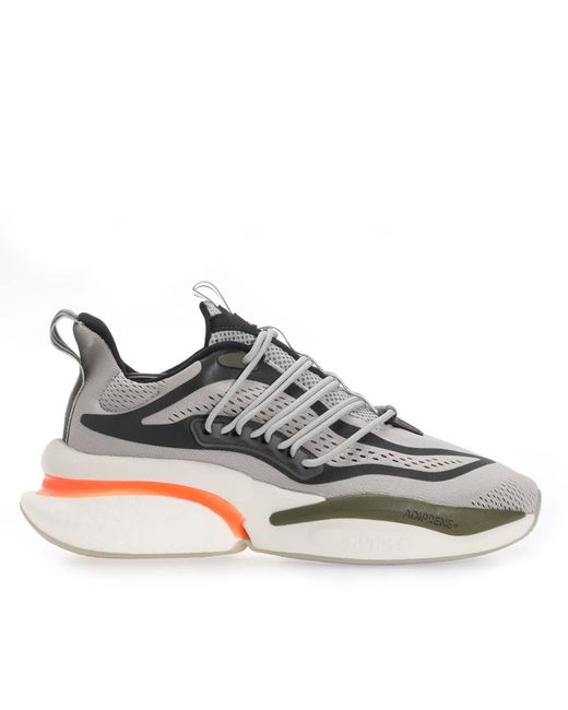 adidas Alphaboost V1 Shoes in Grey for Men Lyst UK