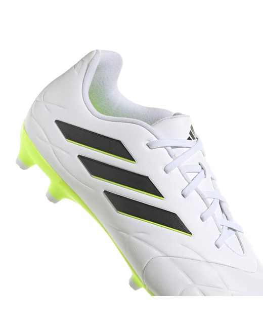 Adidas Green Copa Pure.3 Firm Ground Football Boots for men