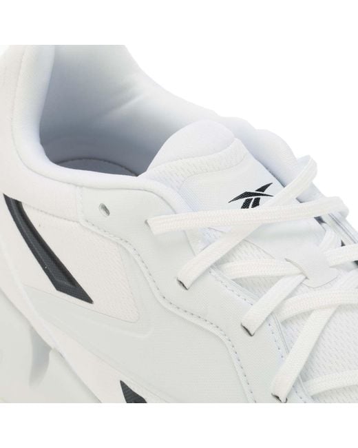 Reebok White Zig Dynamica 4 Shoes for men