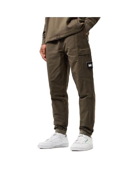Weekend Offender Green Hoshino Cargo Pants for men