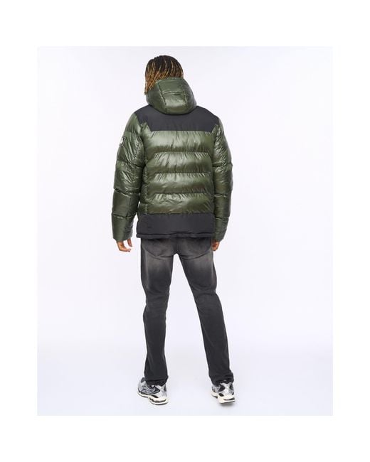 Kings Will Dream Green Ascend Puffer Jacket for men