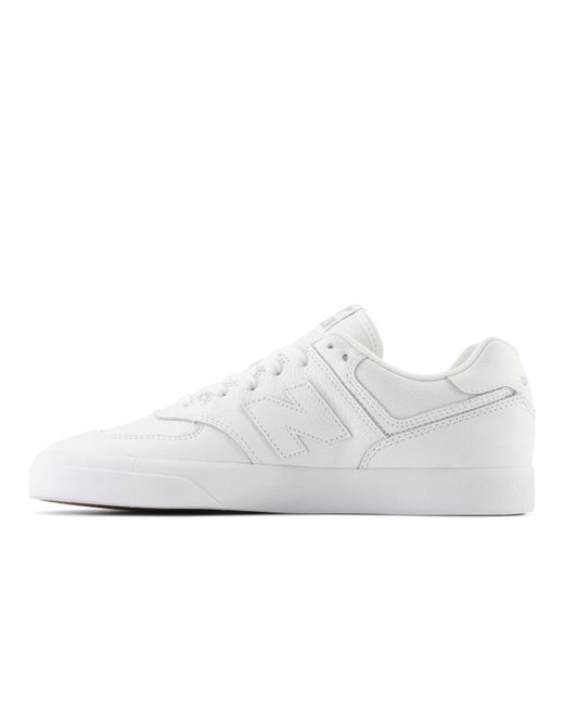 New Balance White Numeric 574 Trainers for men