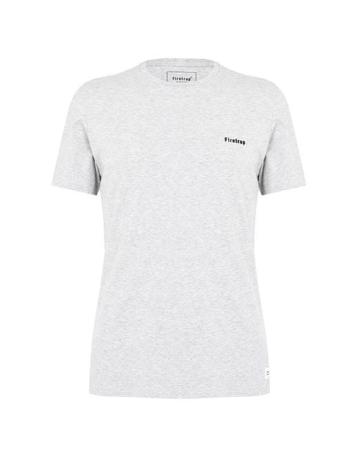 Firetrap White Trek T-shirt for men